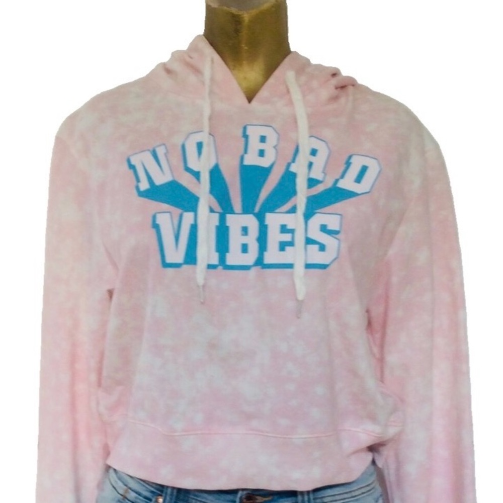 NWOT Freeze NO BAD VIBES Hoodie SWEATSHIRT SZ XS